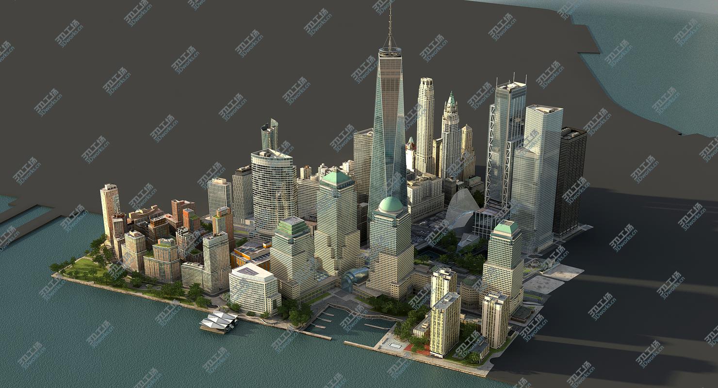 images/goods_img/20210319/Manhattan Lower Part03 Low Poly model/3.jpg